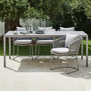 Mesa de comedor Pure - Basalt grey-lava grey 100x100 cm - Cane-line