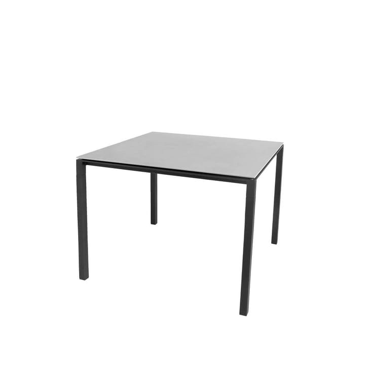 Mesa de comedor Pure - Concrete grey-lava grey 100x100 cm - Cane-line