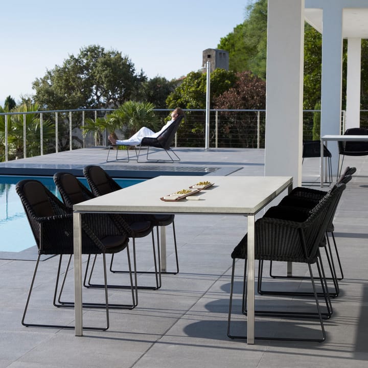 Mesa de comedor Pure, Concrete grey-lava grey 280x100 cm Cane-line