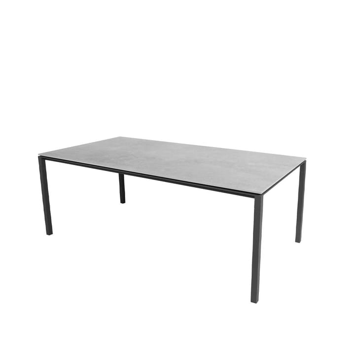 Mesa de comedor Pure - Fossil grey-lava grey 200x100 cm - Cane-line