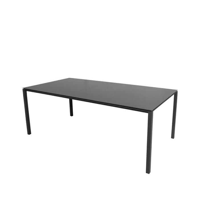 Mesa de comedor Pure - Nero-lava grey 200x100 cm - Cane-line