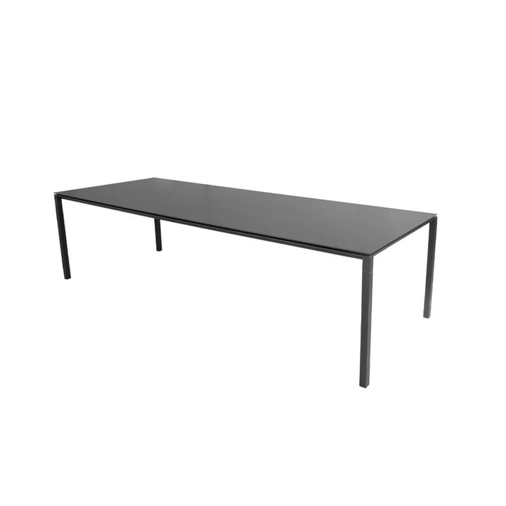 Mesa de comedor Pure - Nero-lava grey 280x100 cm - Cane-line