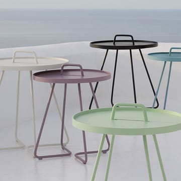 Mesa On the move Ø44 cm - Aqua - Cane-line