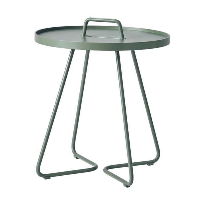 Mesa On the move Ø44 cm - Dusty green - Cane-line