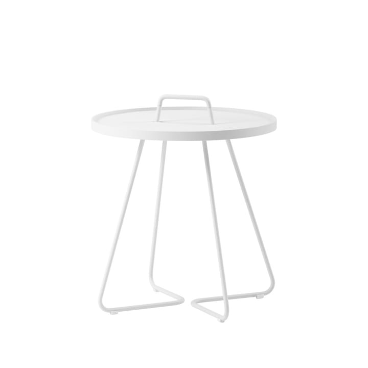 Mesa On the move Ø44 cm - White - Cane-line