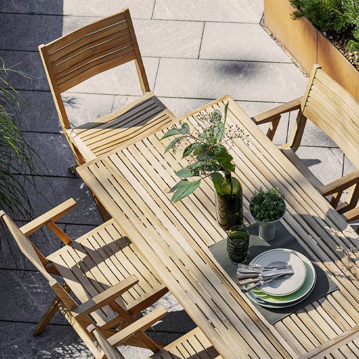 Mesa plegable Flip 140x80x72,5 cm, Teak Cane-line