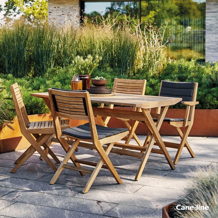 Mesa plegable Flip 140x80x72,5 cm, Teak Cane-line