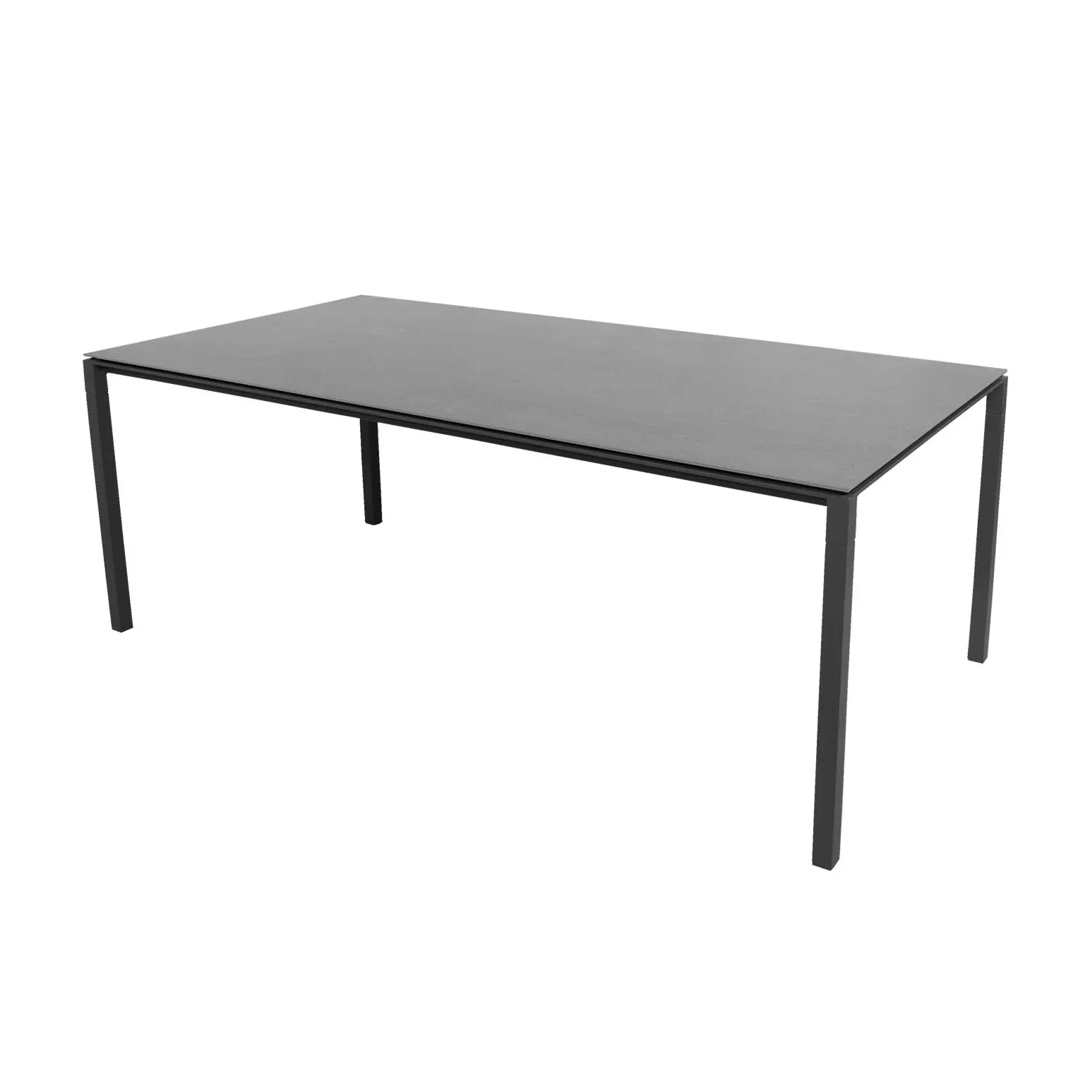 Mesa Pure 200x100 cm Basalt grey-lava grey,  Cane-line