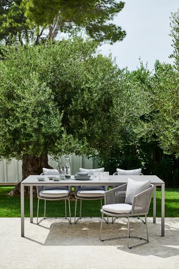 Mesa Pure 200x100 cm Basalt grey-taupe - Cane-line