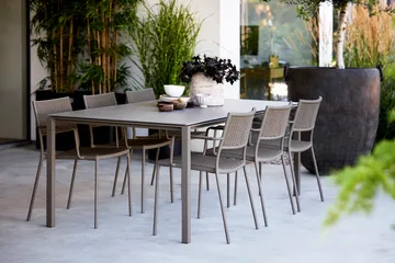 Mesa Pure 200x100 cm Basalt grey-taupe - Cane-line