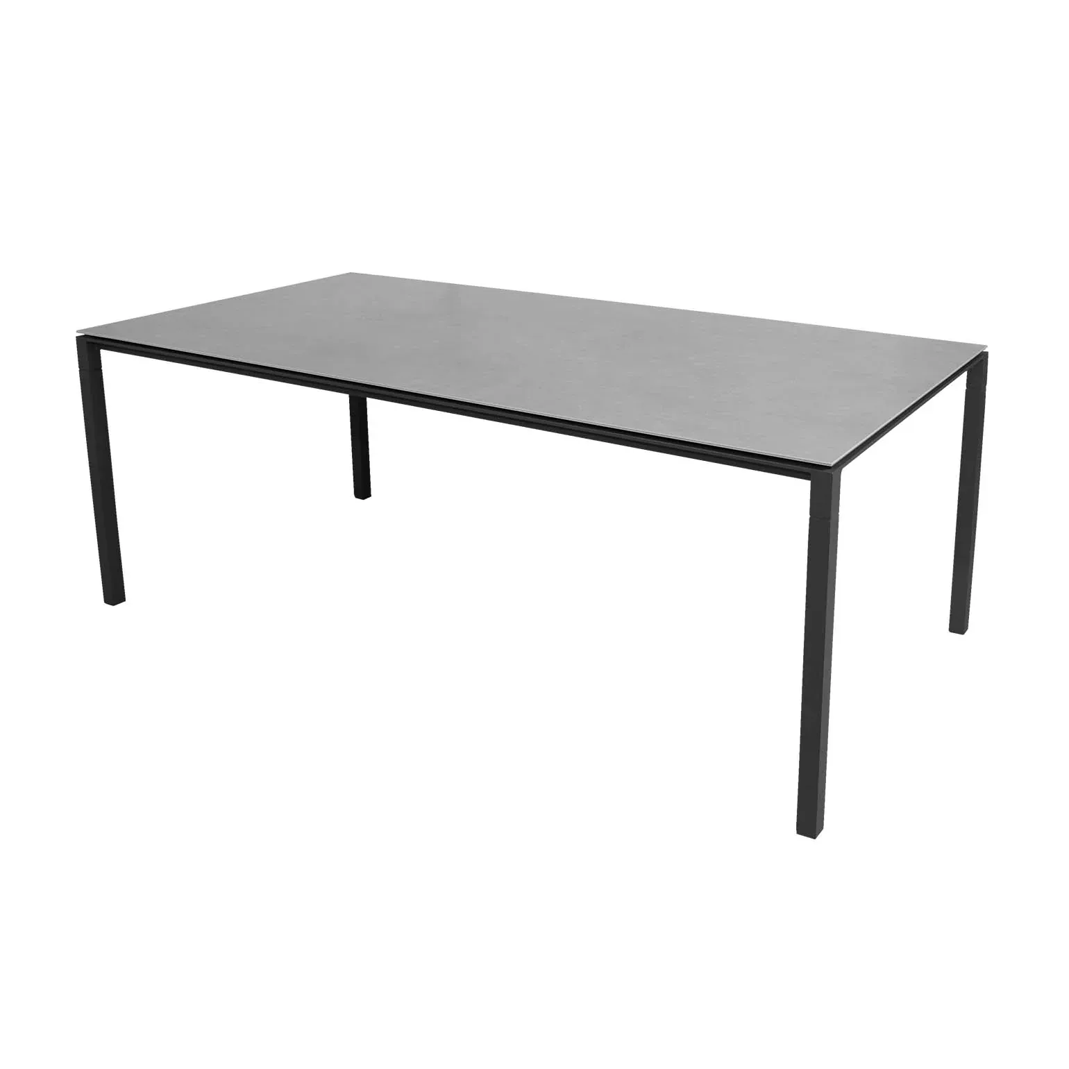Mesa Pure 200x100 cm Concrete grey-lava grey Cane-line