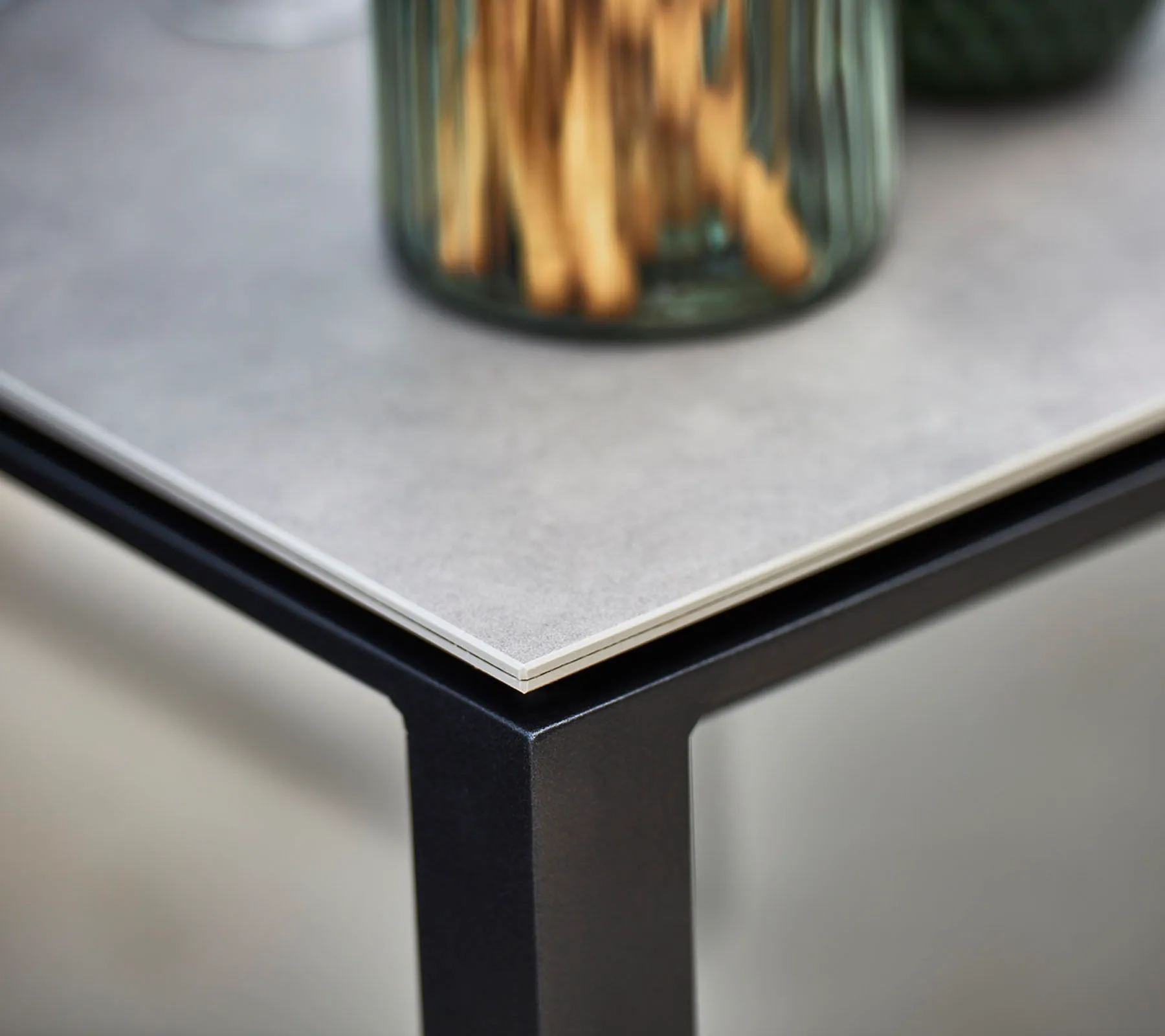 Mesa Pure 200x100 cm Concrete grey-lava grey Cane-line