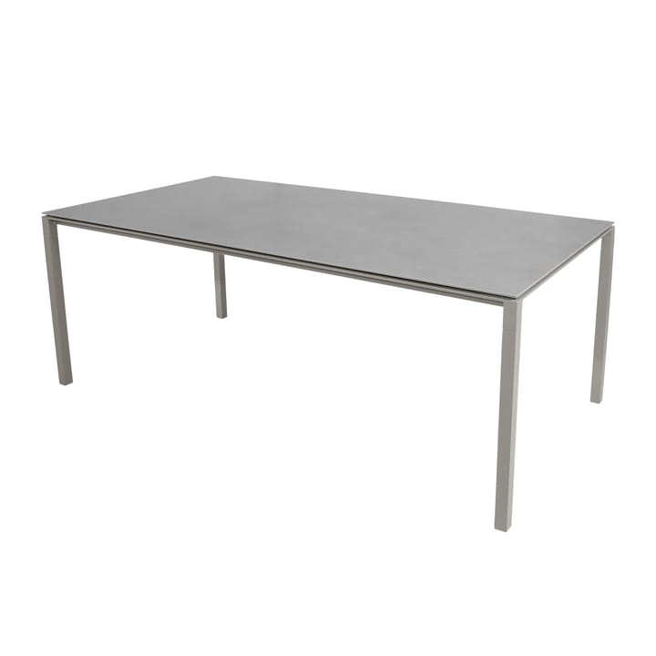 Mesa Pure 200x100 cm Concrete grey-taupe - undefined - Cane-line