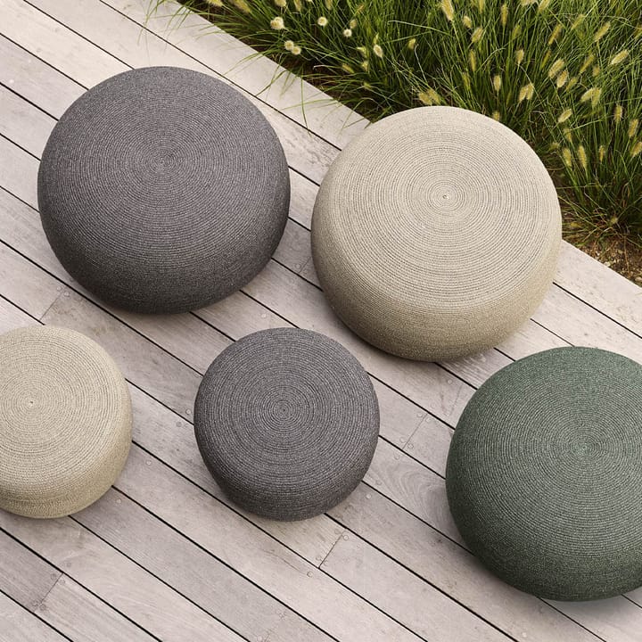 Reposapiés Circle Ø52 cm, Dark grey Cane-line