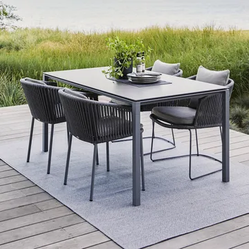 Silla apilable Moments - Grey - Cane-line