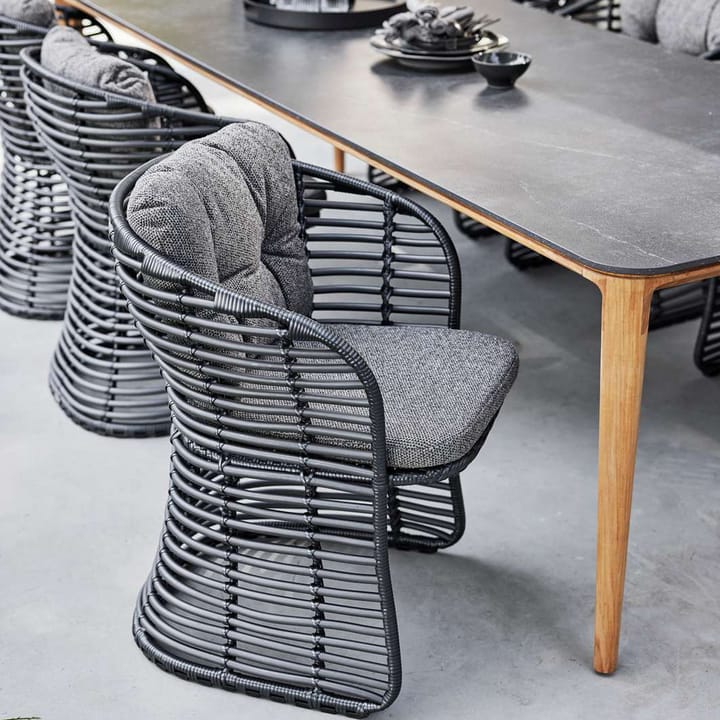 Silla Basket, Graphite Cane-line