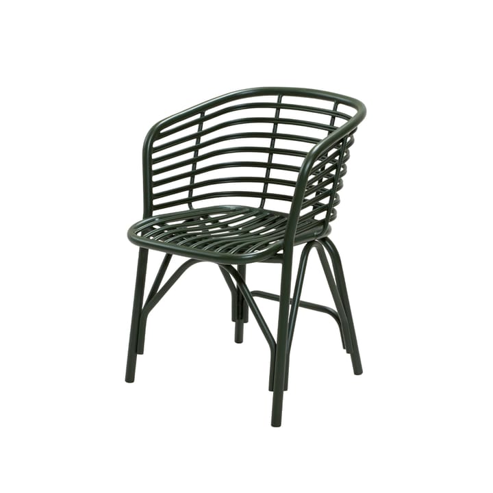 Silla con reposabrazos Blend - Dark green - Cane-line