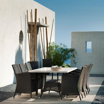 Silla con reposabrazos Hampsted weave - Black - Cane-line
