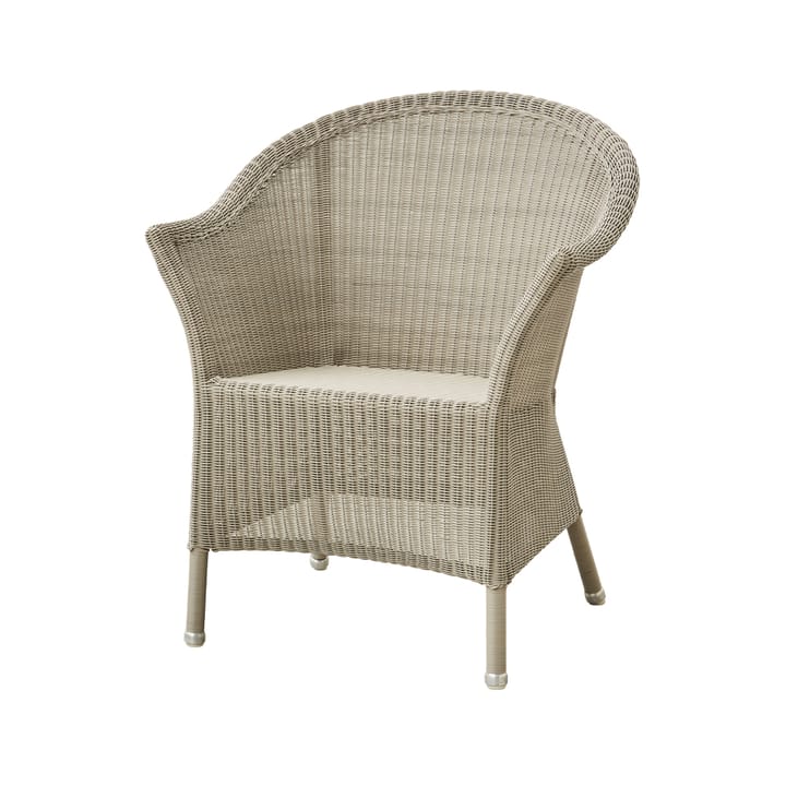 Silla con reposabrazos Lansing weave - Taupe - Cane-line