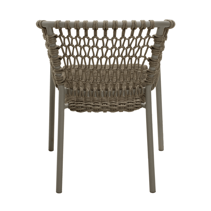 Silla con reposabrazos Ocean soft rope, Taupe Cane-line