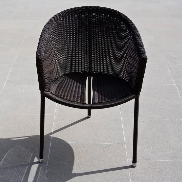 Silla con reposabrazos Trinity, Graphite Cane-line