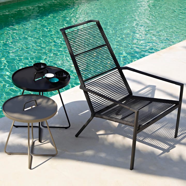 Silla de sol Edge, Anthracite Cane-line