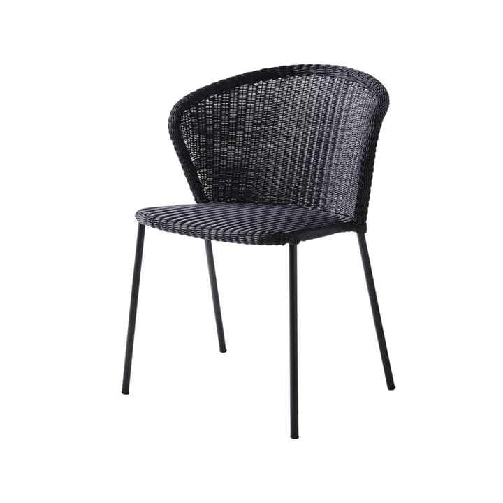 Silla Lean - Black, Cane-Line weave - Cane-line