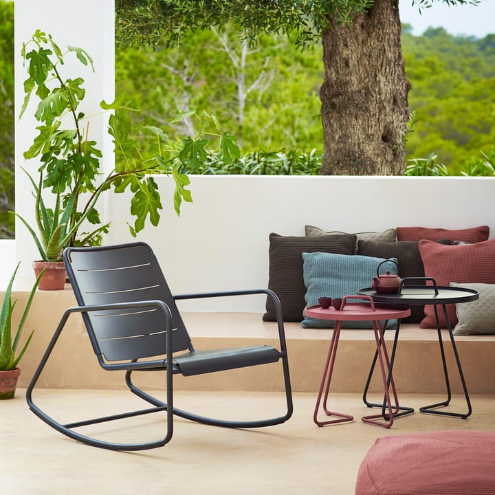 Silla mecedora Copenhagen, Lava grey Cane-line