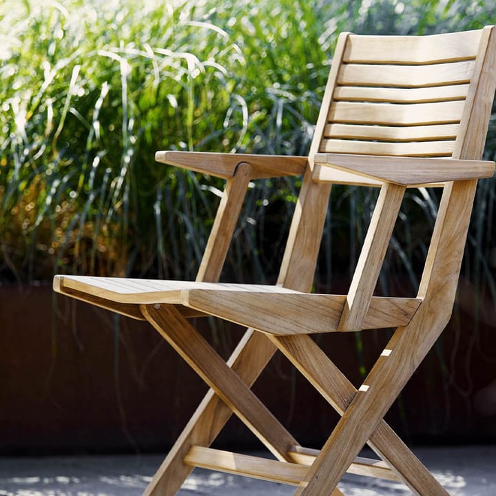 Silla plegable Flip, Teak Cane-line