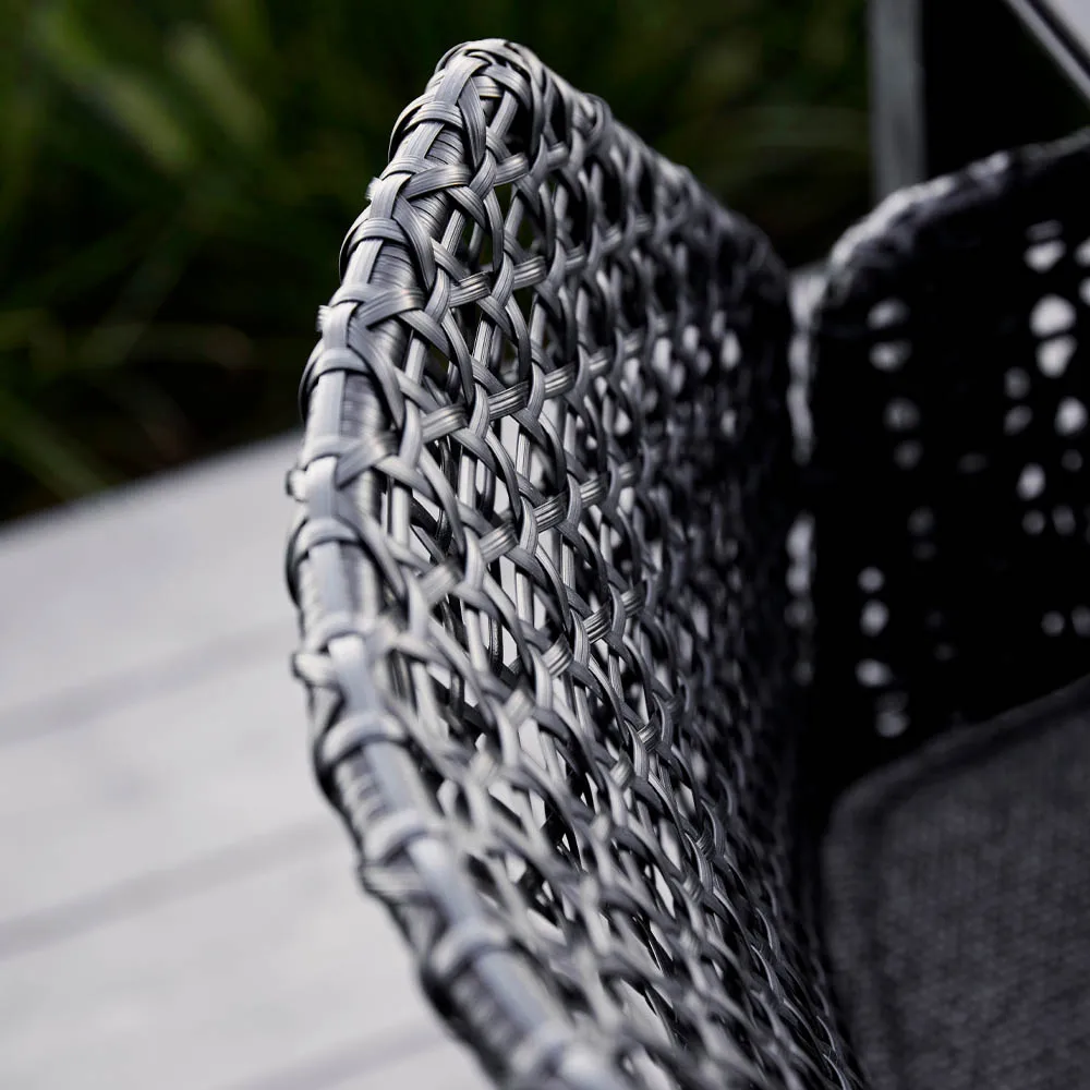 Silla Vibe, Black/anthracite Cane-line