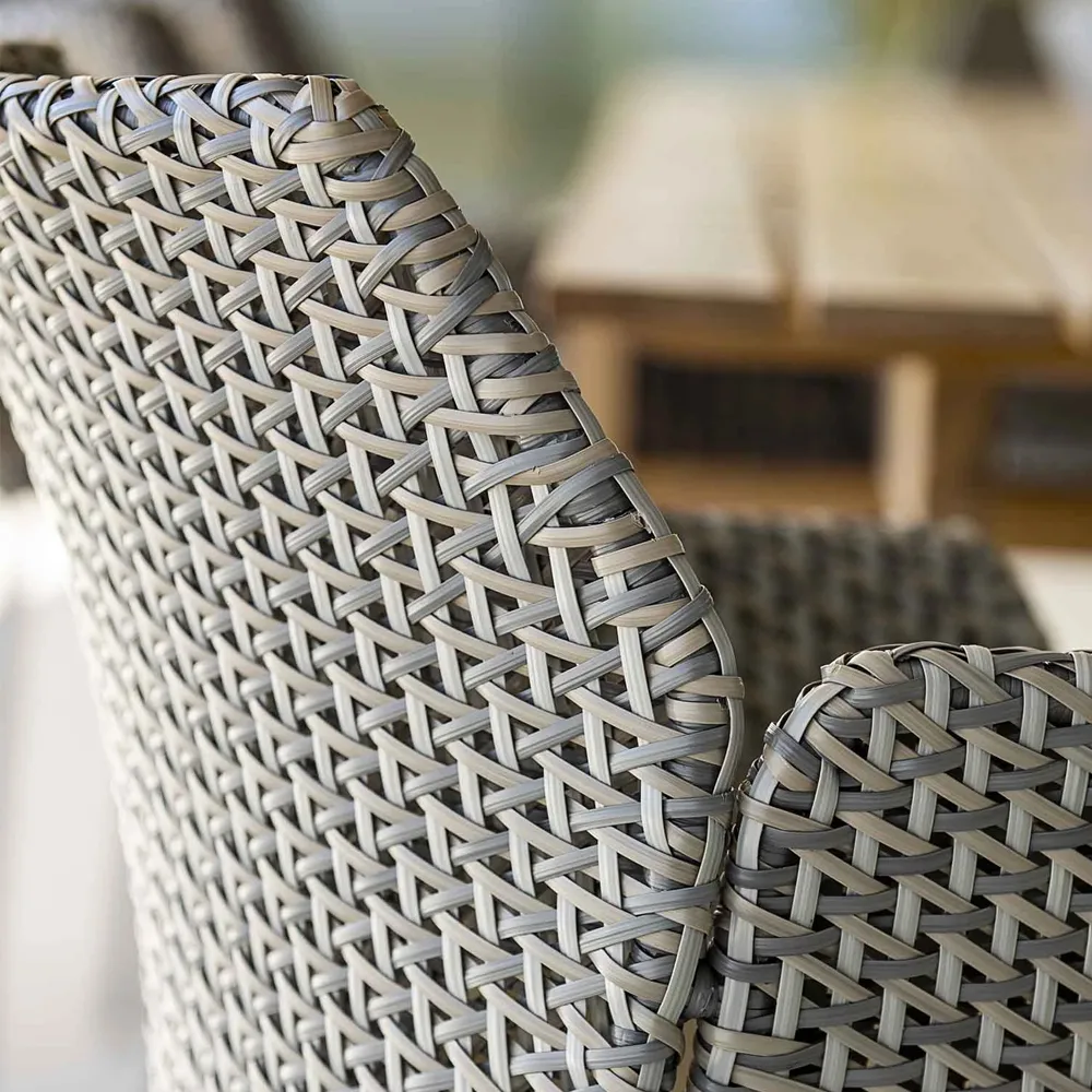 Silla Vibe, Light grey/bordeaux/dusty rose Cane-line