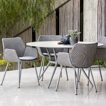 Silla Vibe - Light grey/grey/taupe - Cane-line