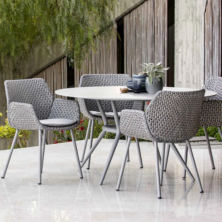 Silla Vibe, Light grey/grey/taupe Cane-line