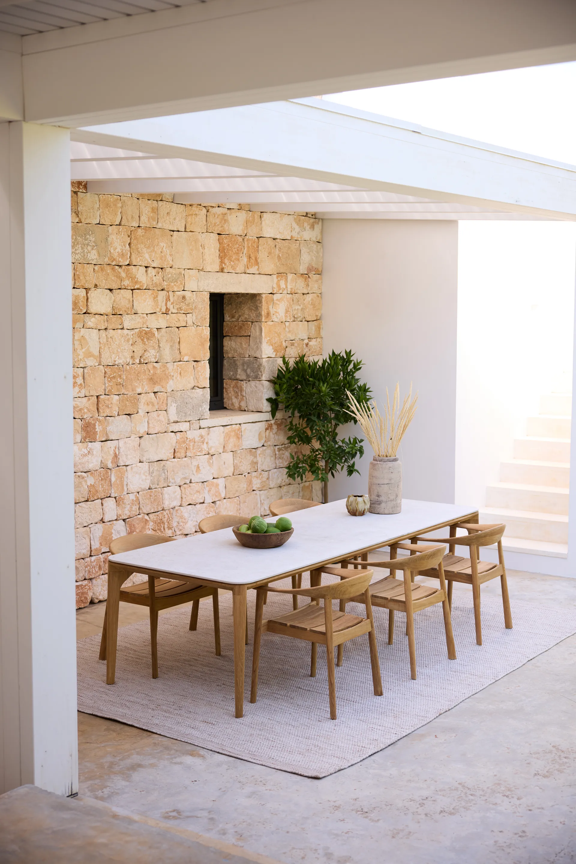 Sillón con reposabrazos Majestic , Teca Cane-line