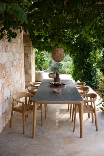 Sillón con reposabrazos Majestic  - Teca - Cane-line