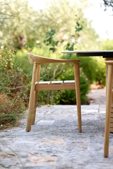 Sillón con reposabrazos Majestic  - Teca - Cane-line