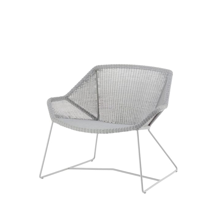 Sillón lounge Breeze weave - White grey - Cane-line