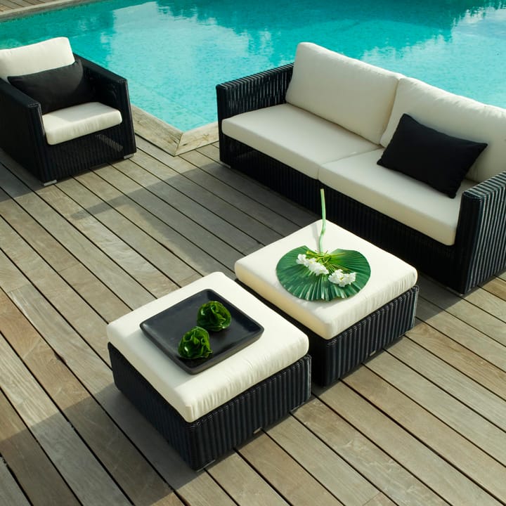 Sillón lounge Chester, Graphite Cane-line
