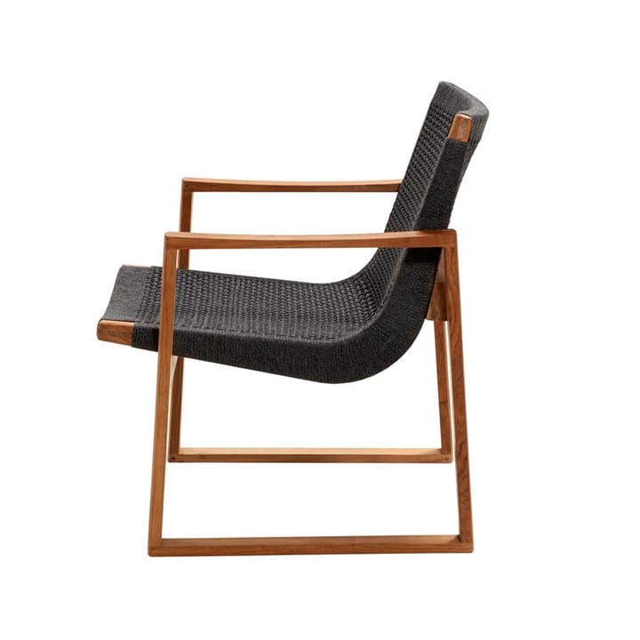 Sillón lounge Endless, Dark grey, teakstativ Cane-line