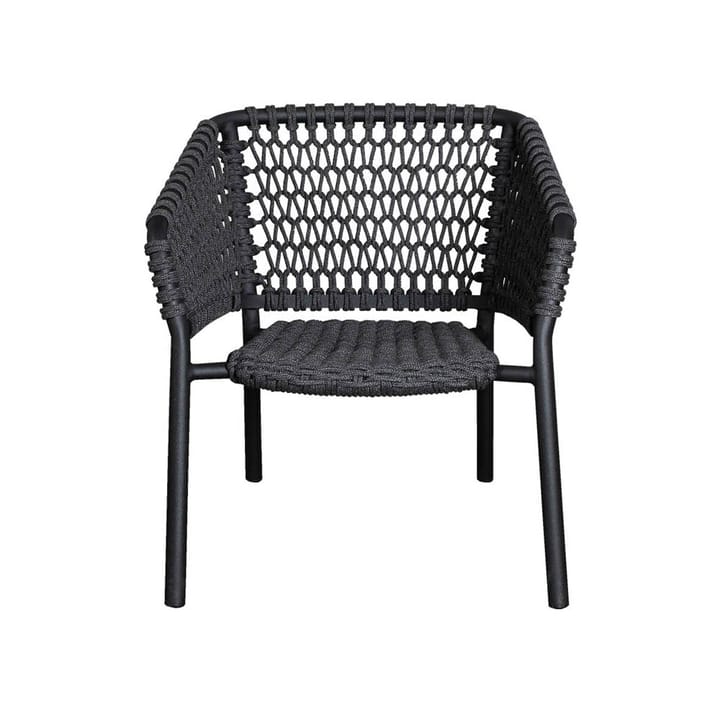 Sillón lounge Ocean - Dark grey - Cane-line