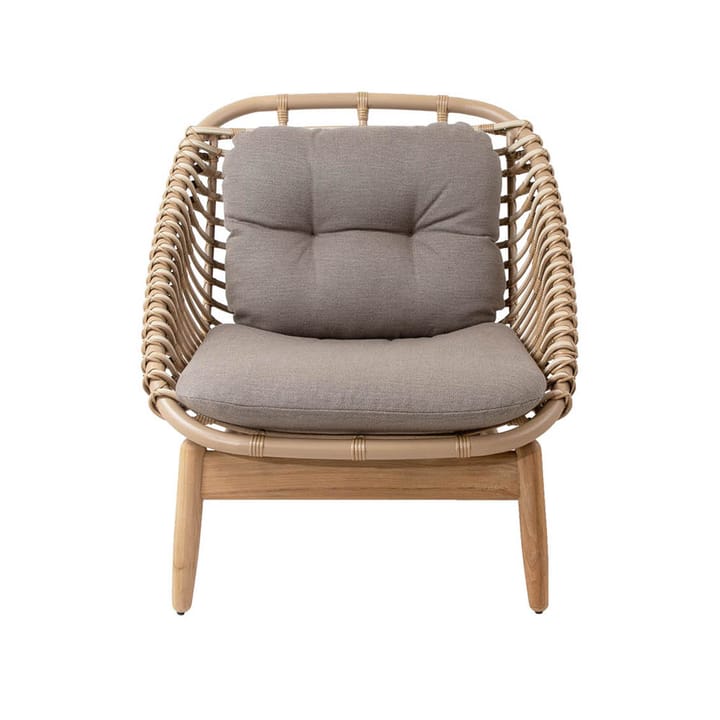 Sillón lounge String, Cane-Line Airtouch taupe-teak Cane-line