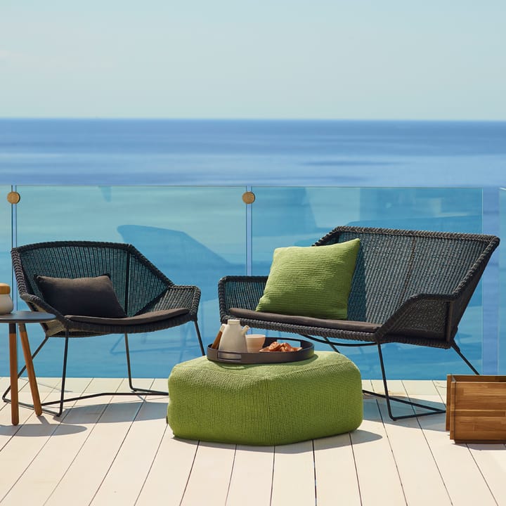 Sofá Breeze 2 plazas weave, Light grey Cane-line