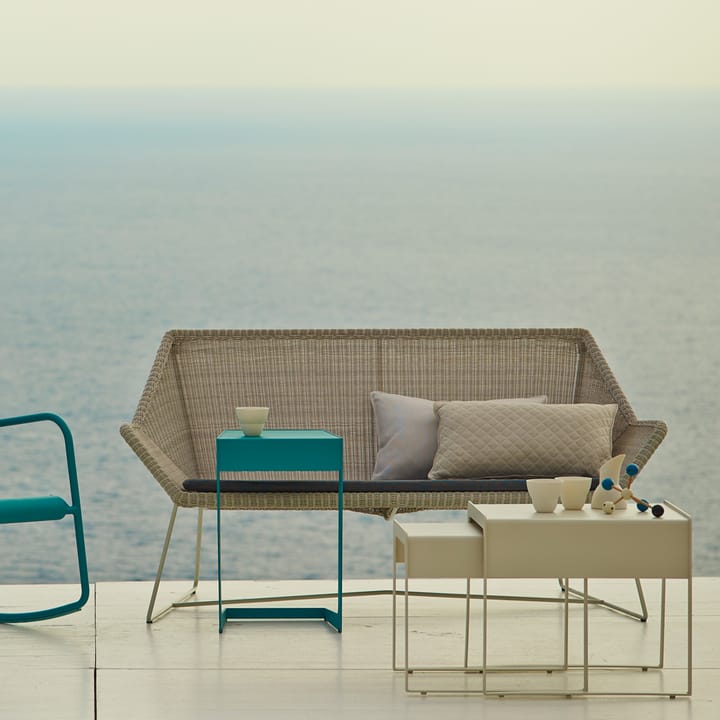 Sofá Breeze 2 plazas weave, Light grey Cane-line