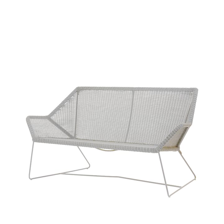 Sofá Breeze 2 plazas weave - White grey - Cane-line