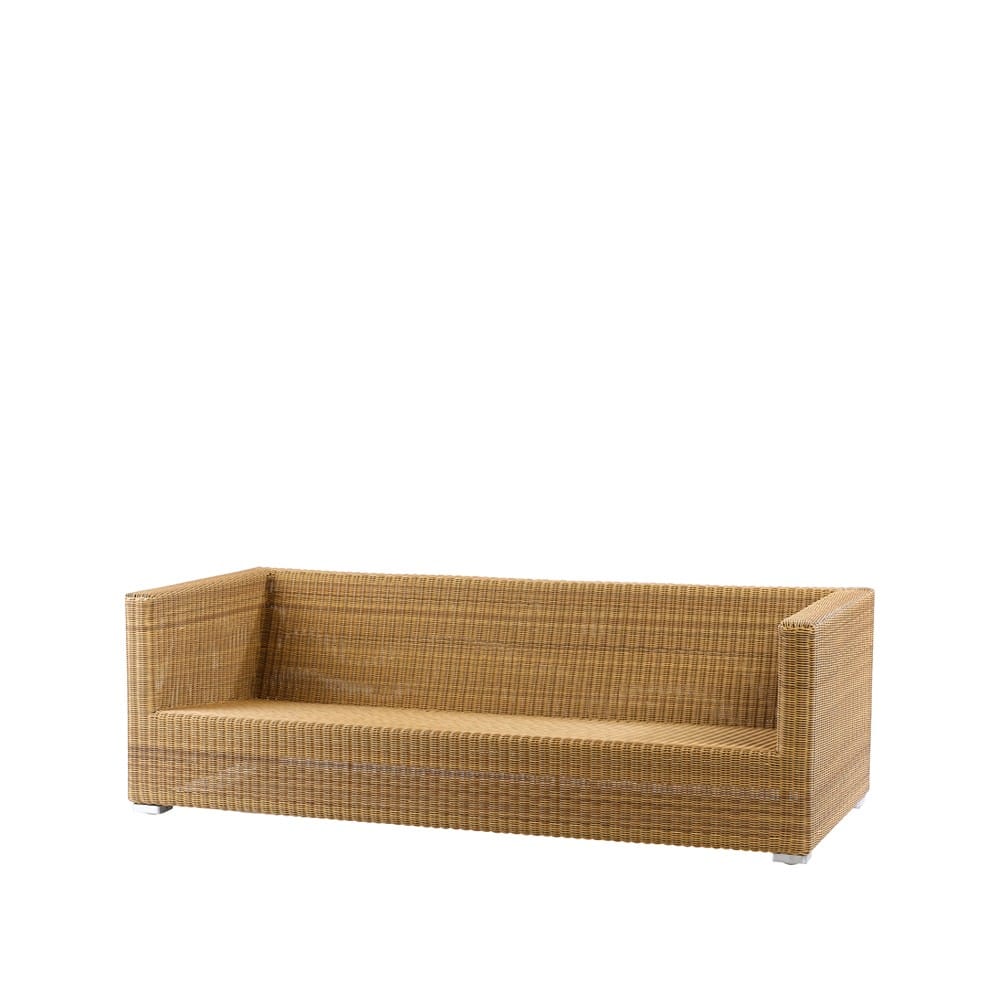 Sofá Chester, 3 plazas natural Cane-line