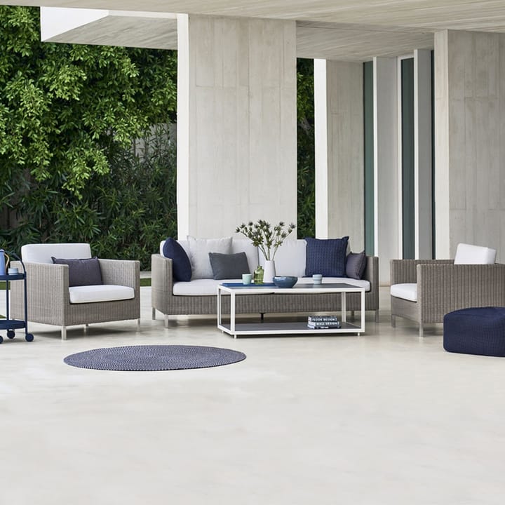 Sofá Connect 3 plazas, Anthracite Cane-line