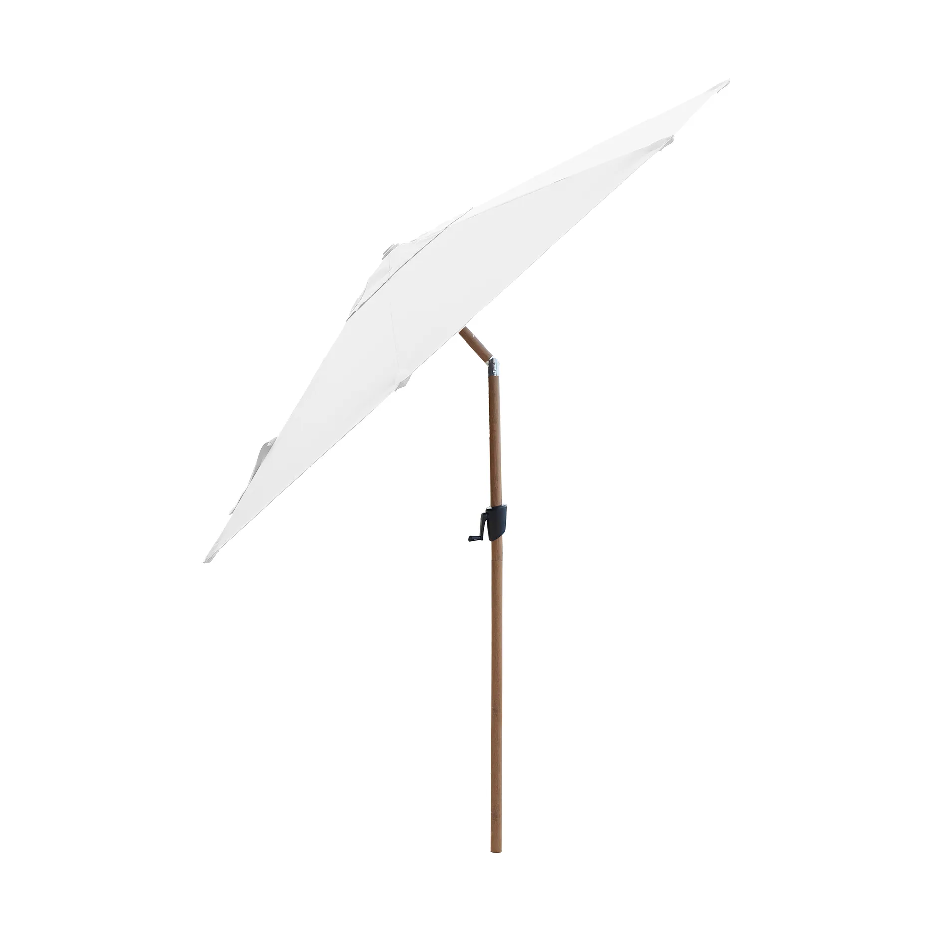 Sombrilla Sunshade tilt Ø3 m, Woodlook-White Cane-line