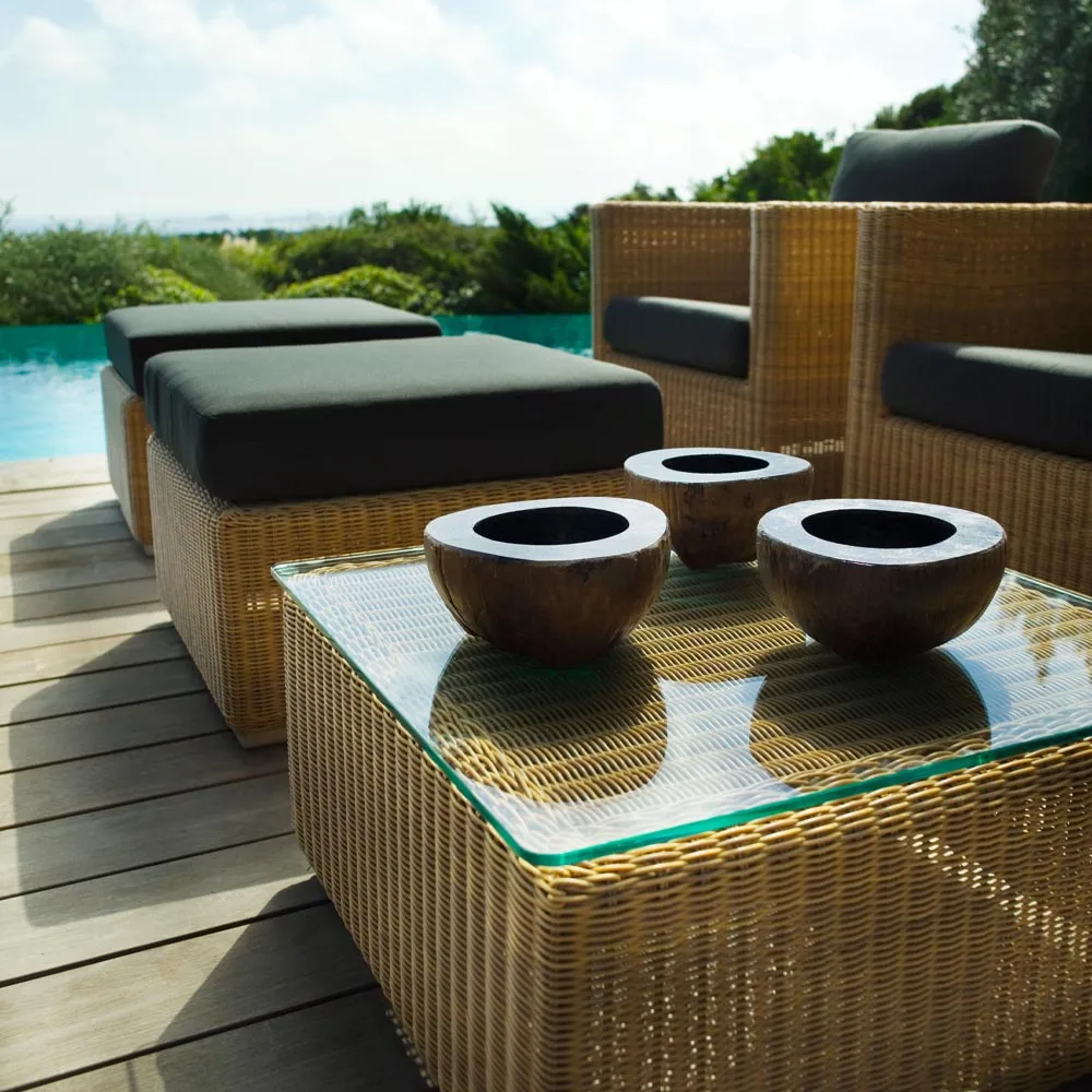 Taburete Chester, Graphic Cane-line