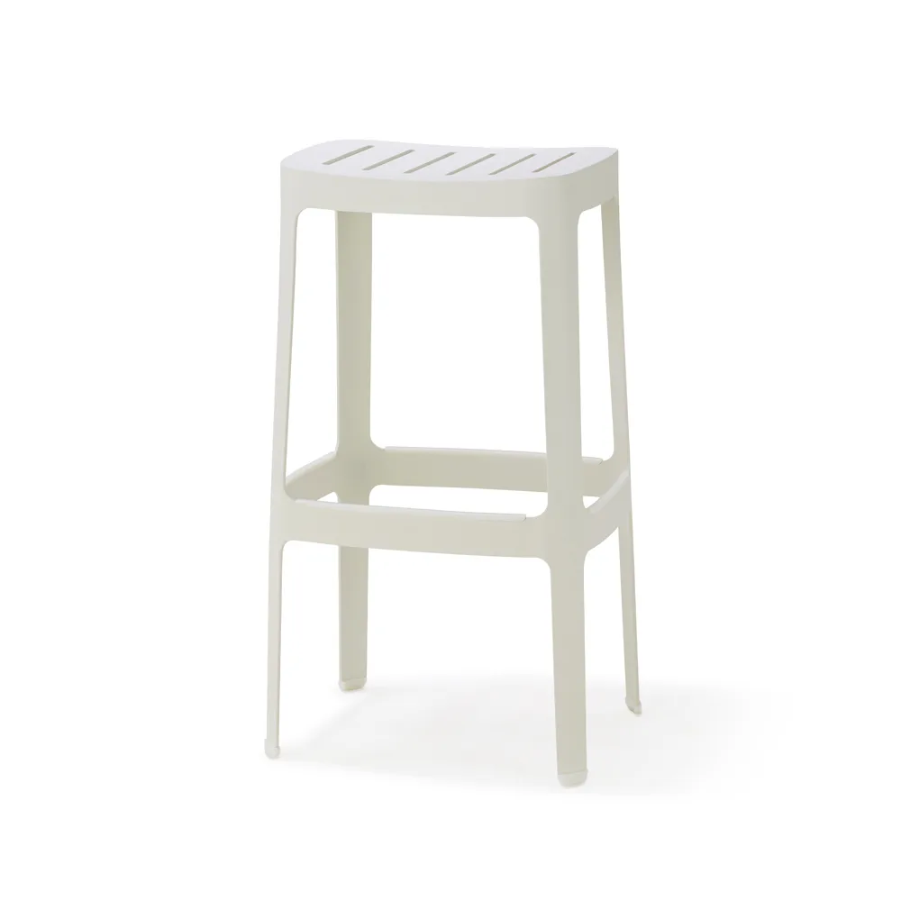 Taburete de bar Cut, White Cane-line