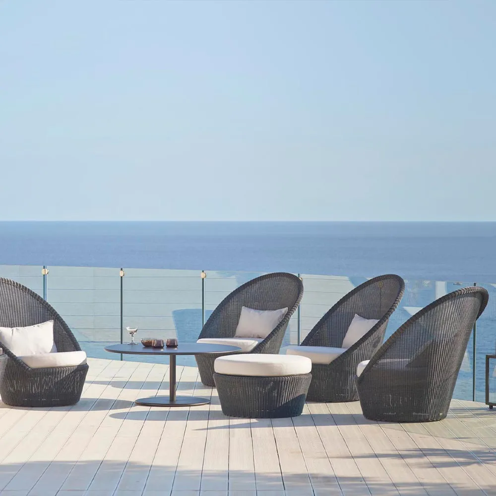 Tumbona Kingston, Mocca Cane-line